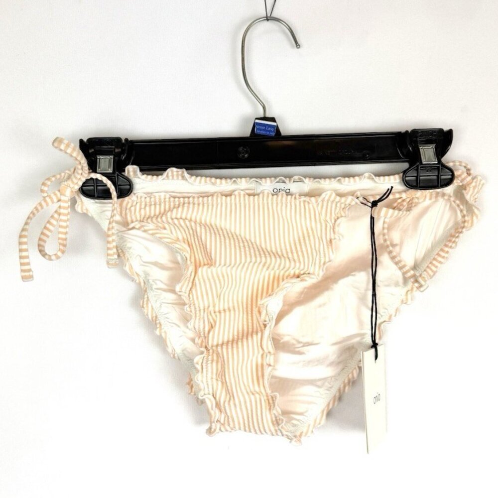 Onia Women’s Jaime Cheeky Bikini Bottom Size Large